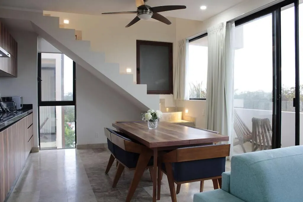 Spacious 3 Bed Penthouse With Rooftop And Gym Тулум Мексика